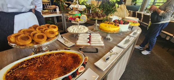 Sobremesas dos menus de Natal e Réveillon