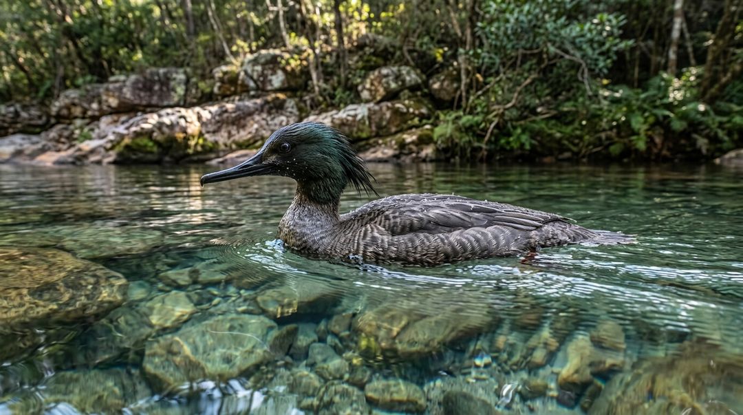 Especimes ameaçadas de extinção encontram refúgio seguro nos rios e matas preservadas do parque.