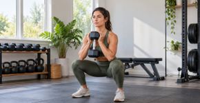 Os treinadores concordam: “Os halteres são muito adequados para treinar a parte superior do corpo, mas é fácil falhar no treino de pernas.”