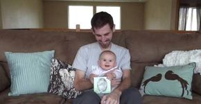 Pai com câncer terminal grava vídeo para se despedir da filha