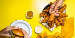 Aussie Grill cria combo com sanduba, refrigerante e tiras de frango por apenas R$27,90