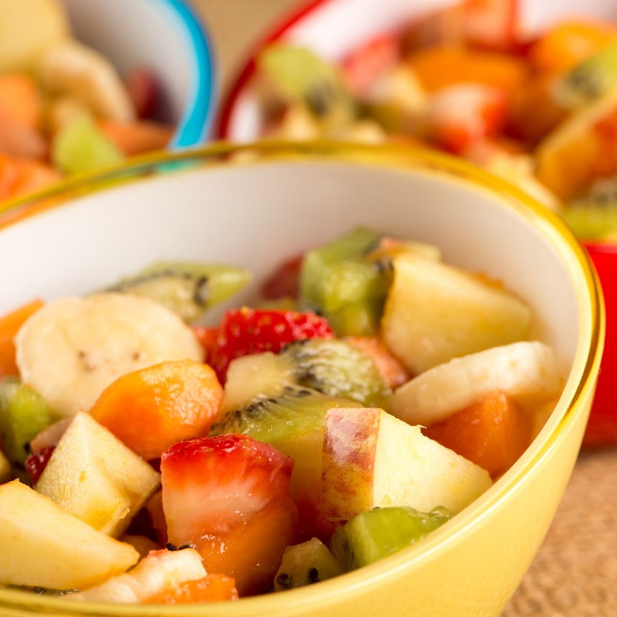 Salada de frutas diferentona para o café da manhã
