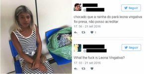 Leona Vingativa é presa suspeita de furto e internet surta