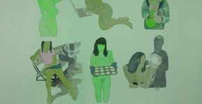 Artista cria ilustrações inspirado em imagens de sites pornôs