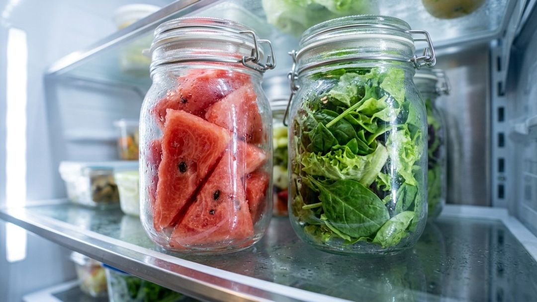 A refrigeração adequada preserva a segurança e os nutrientes de saladas prontas para o consumo.