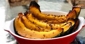 Abóbora assada com especiarias incrivelmente simples e saborosa