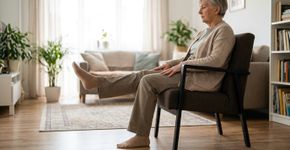 Sem sair da cadeira, mover os pés para a frente e para trás ajuda a trabalhar os tornozelos: como funciona o exercício indicado pelo NHS