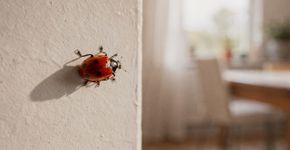 O que significa ver uma joaninha dentro de casa segundo crenças?