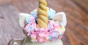 Milkshake Unicórnio: aprenda a fazer!