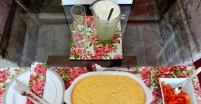 Torta de Frango sem glutem e sem lactose