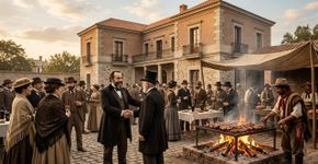 Quarenta dias e nenhuma noite: há 140 anos, Dardo Rocha bateu o recorde de churrasco