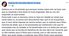 Olavo de Carvalho e sua filha brigam pelas redes sociais