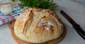 Aprenda a fazer pão caseiro sem sovar