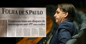 Folha dá  um tapa em Jair Bolsonaro e mostra que não tem medo