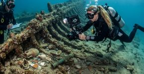 Arqueólogos encontraram 134 navios afundados em uma das passagens marítimas mais perigosas do mundo