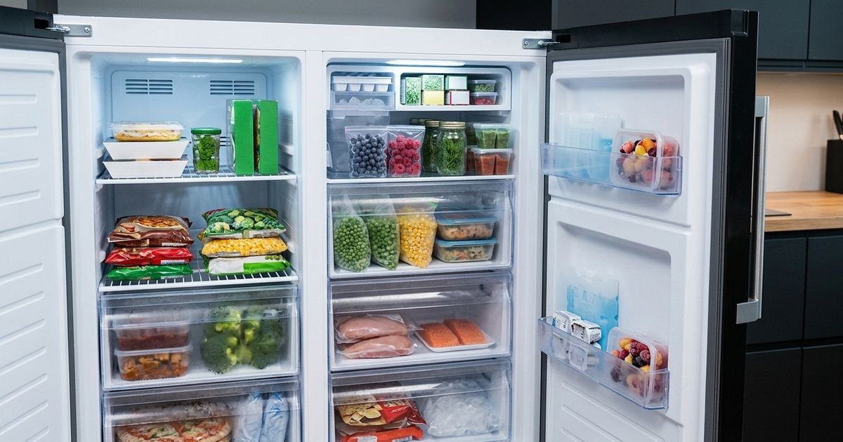 O pequeno compartimento do freezer que quase ninguém sabe para que serve