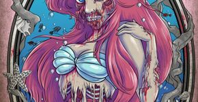 Princesas Disney ganham versão zumbi
