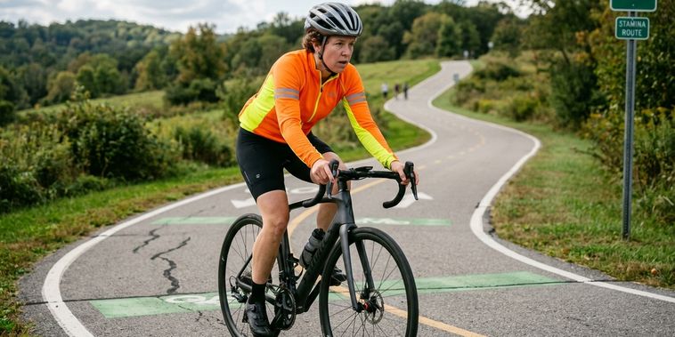 Featured main: Andar de bicicleta em vez de ir para academia ajuda muito, mas só funciona se o percurso durar no mínimo 40 minutos seguidos, sem paradas longas e em terreno com alguma inclinação