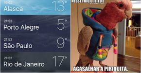 Alasca brasileira: os melhores memes e GIFs sobre o frio que chegou
