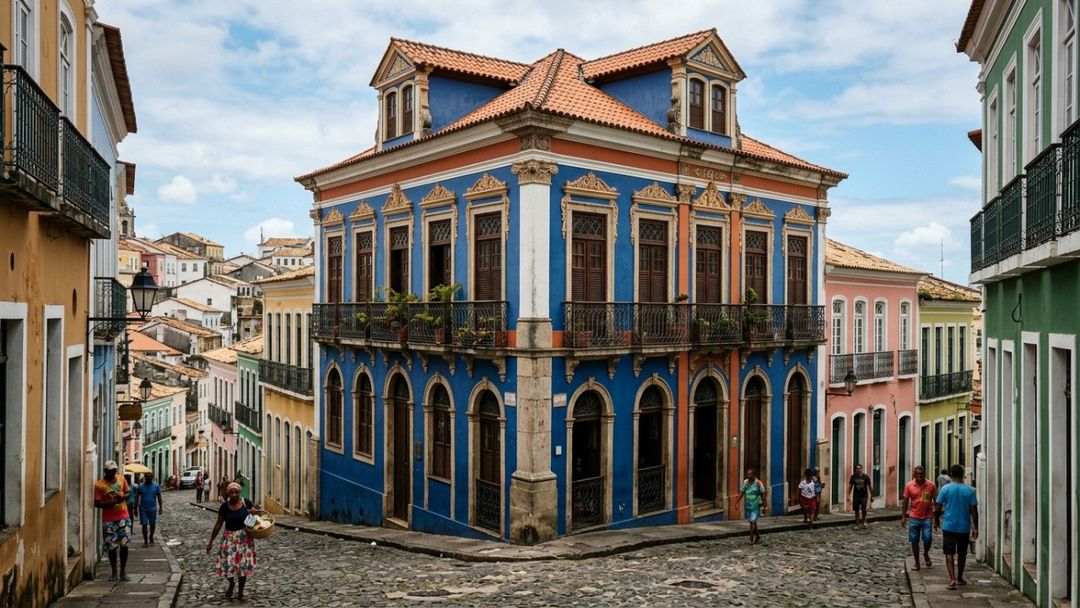 O centro político da antiga capital concentrou tributos e consolidou a administração colonial portuguesa.