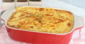 Fricassê vegetariano cremoso: receita fácil com grão-de-bico e queijo
