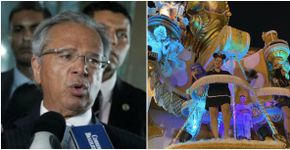 O que foi a alfinetada da Mancha Verde no ministro Paulo Guedes?