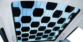 Teto solar inteligente resfria até 20°C o carro estacionado