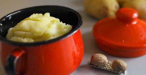 Purê de batata extremamente cremoso