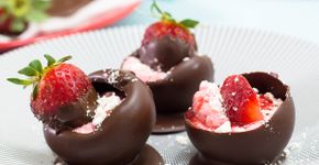 Aprenda a fazer tigelinhas de chocolate com mousse de Danoninho