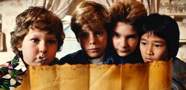 Exibição de ‘Os Goonies’
