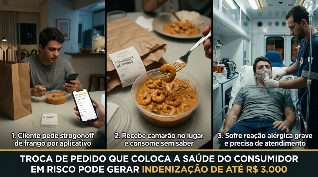 A legislacao brasileira estabelece a responsabilidade solidaria e objetiva dos fornecedores por falhas na alimentacao.