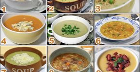 Nove receitas fáceis e saborosas de sopas e cremes