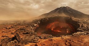 Cientistas confirmam pela primeira vez a presença de uma grande caverna vulcânica em Vênus
