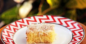 Bolo de laranja com coco: fofo e saboroso