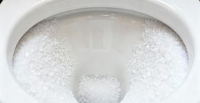 Por que recomendam jogar sal no vaso sanitário à noite?