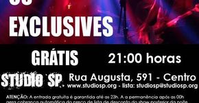 Os Exclusives no Studio SP