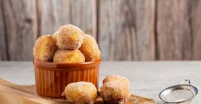 3 receitas de bolinho de chuva proteico para o lanche da tarde