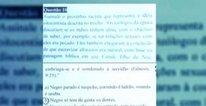 Concurso público é denunciado por conter alternativas racistas