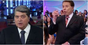 Silvio Santos alfineta Datena: ‘acabou a carreira dele’