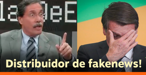 Bolsonaro diz que jornalista da Globo recebeu 375 mil do Senac