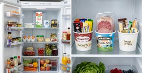 Não jogue fora potes de sorvete vazios, você tem um tesouro: 3 ideias italianas de faça você mesmo para reutilizá-los e organizar sua geladeira