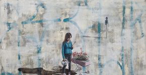 Grafiteiros colorem relógios de rua de São Paulo