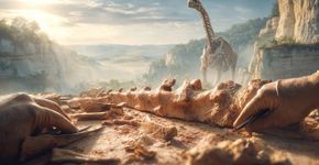 Fósseis na Alemanha revelam herbívoro gigante com pescoço mais longo que qualquer outro da região