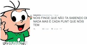 É tleta! Página do Cebolinha fala umas verdades sobre a vida