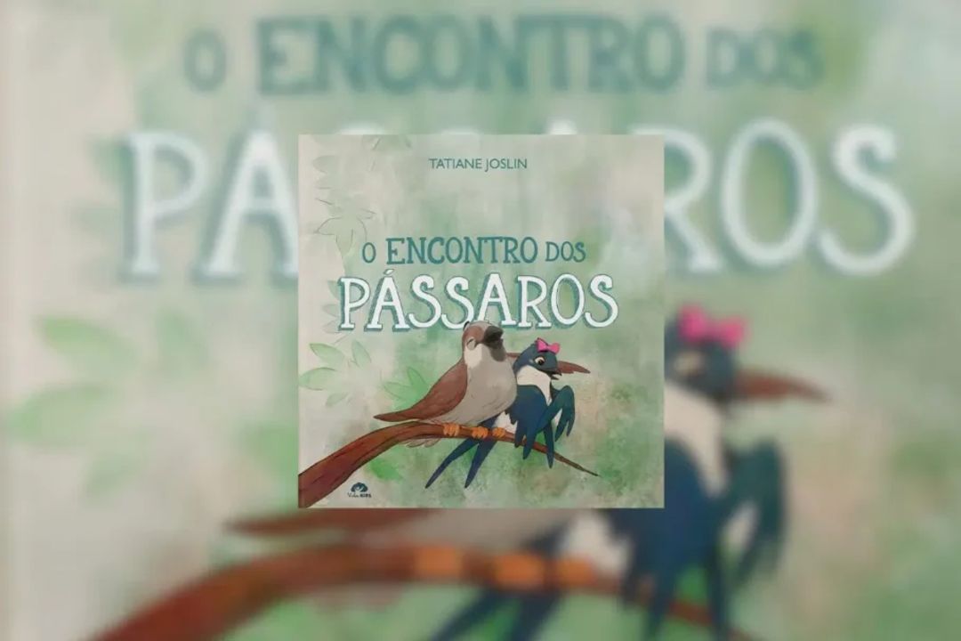 “O encontro dos pássaros” ensina, de forma lúdica, sobre o cuidado e o amor do Criador por toda a criação (Imagem: Reprodução digital | Editora Vida)