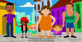 Campanha orienta as crianças contra abusos sexuais no Carnaval