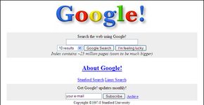 Você sabe como eram os sites de empresas famosas nos anos 90?