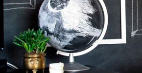 4 maneiras de fazer uma Estrela da Morte de decoração