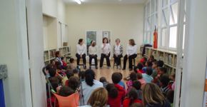 Oficinas de experimentações narrativas na Biblioteca Álvaro Guerra
