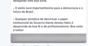 Globo: vazamento de parabéns de Bolsonaro a Renan cria uma farsa